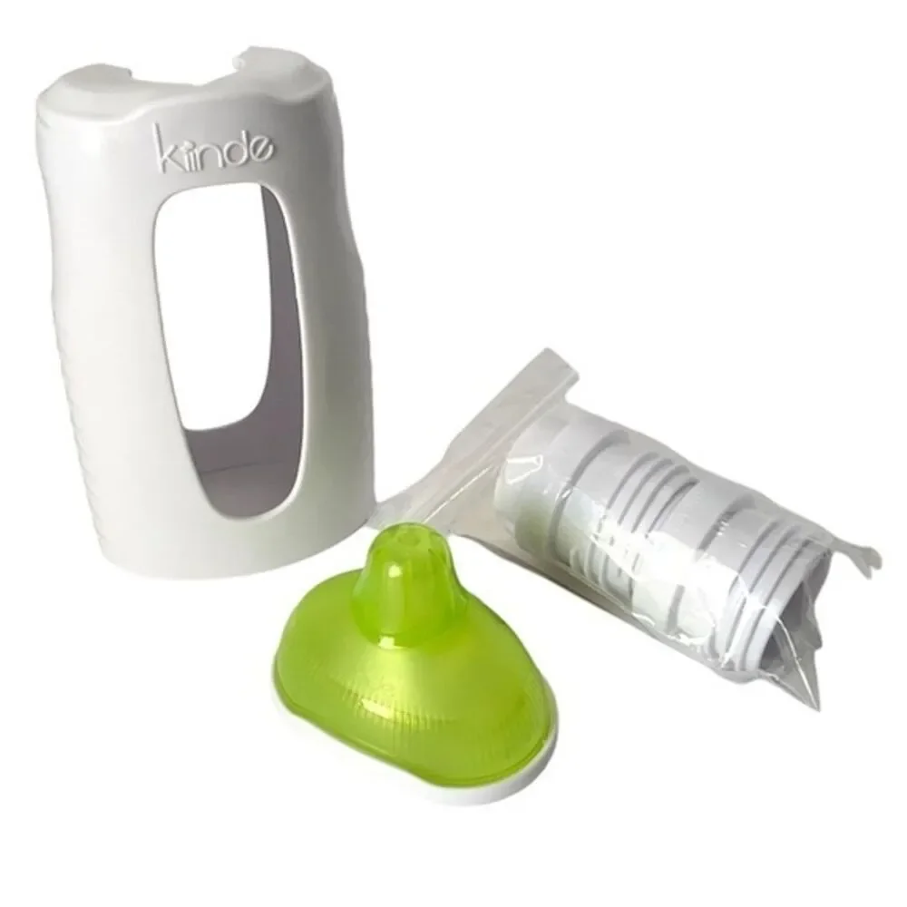 Kiinde Twist Squeeze Natural Baby Breast Milk Feeding Bottle Nipple Case Adapter